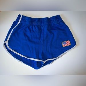 blue american forever 21 shorts
